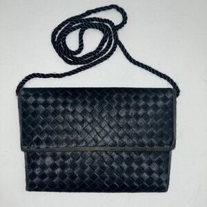 Whiting and David International Black Evening Bag